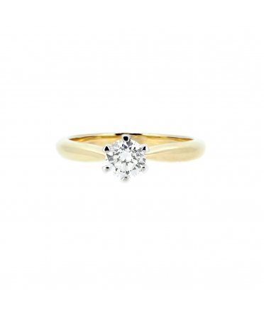 0,50 ct diamond engagement ring - 1