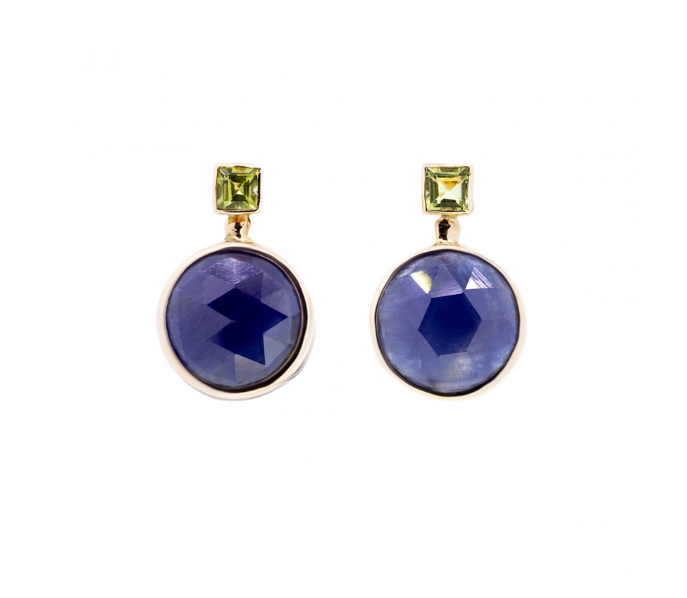 Sapphire earrings - 1