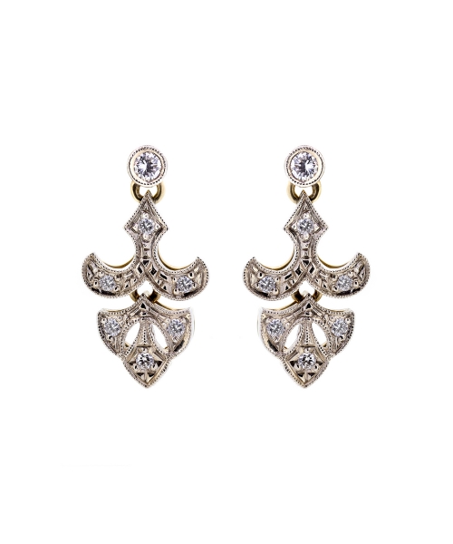 Diamond earrings - 1