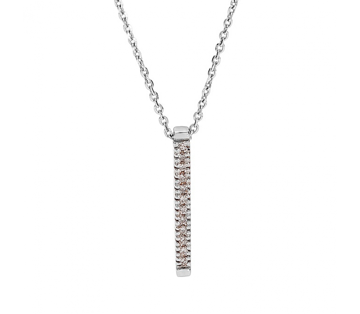 Diamond necklace Minimal - 1