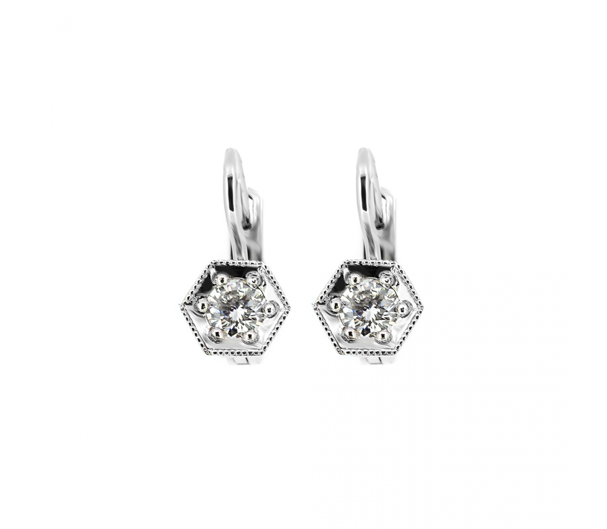 Belsize Earrings - Estate Diamond Jewelry