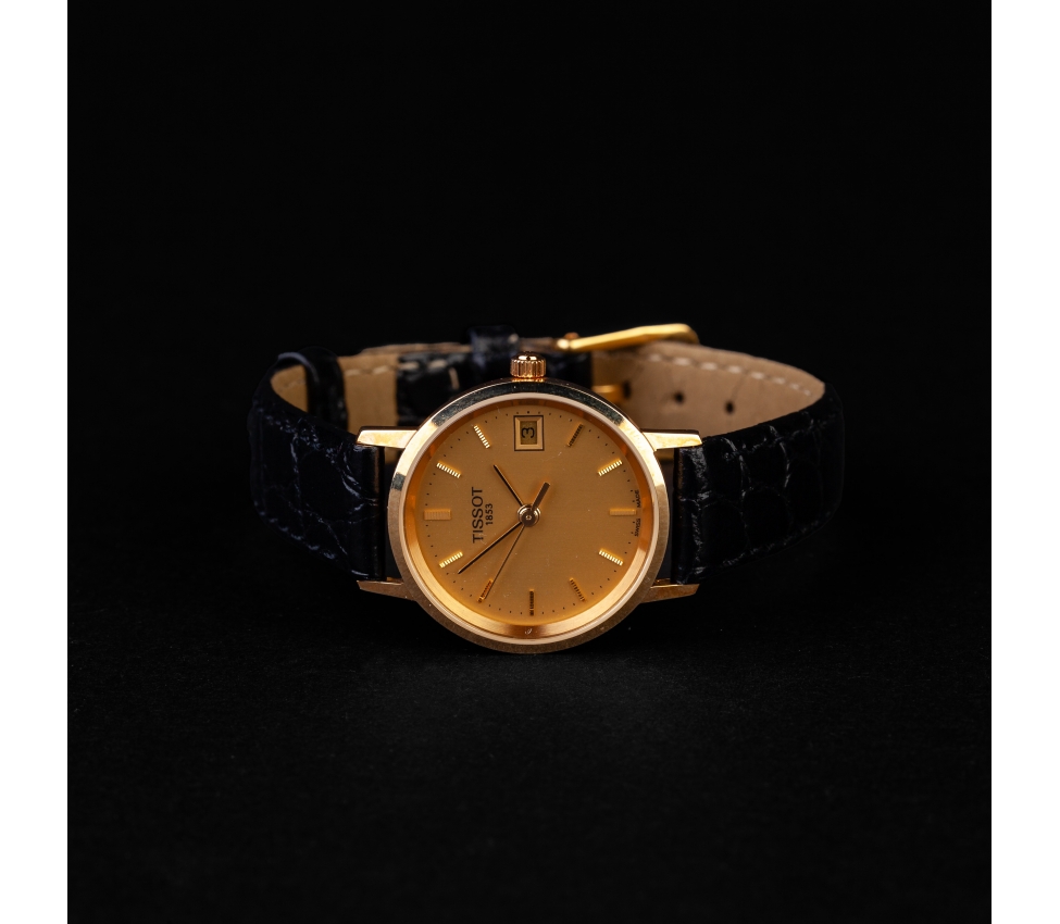 Gold Tissot watch, 2006, Switzerland - 1